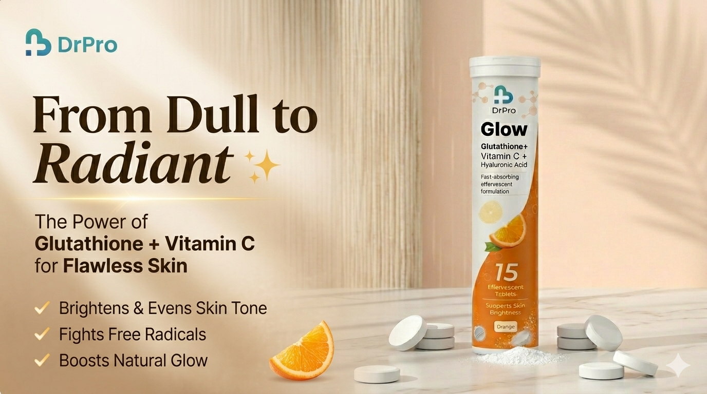 From Dull to Radiant: The Power of Glutathione + Vitamin C for Flawless Skin
