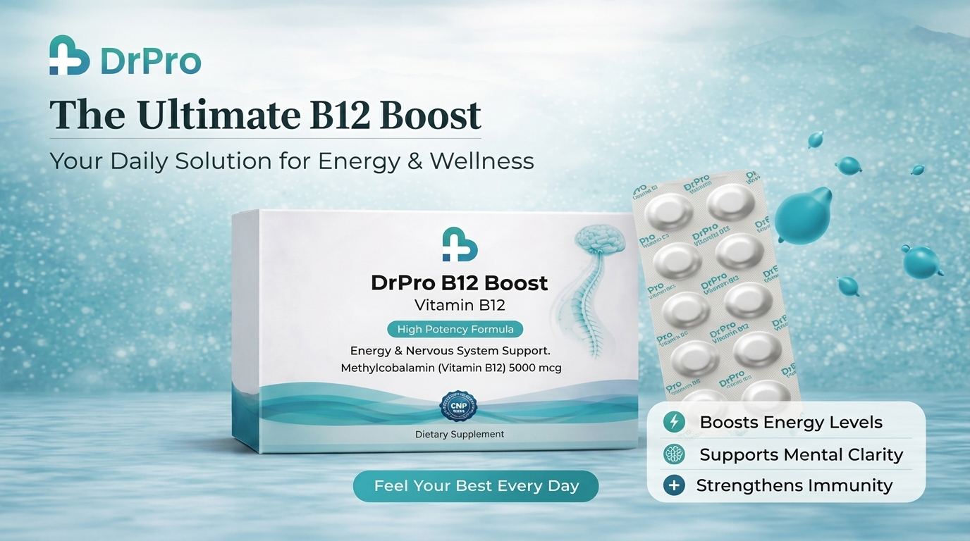The Ultimate B12 Boost: Your Daily Solution for Energy & Wellness