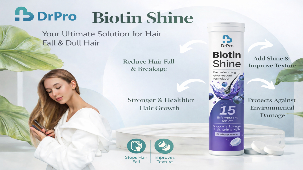Biotin Shine for healthier hair